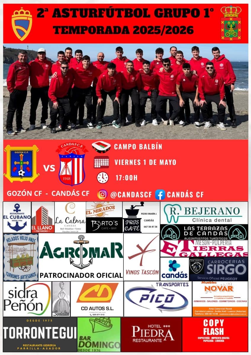 J32 · Gozón CF vs Candás CF