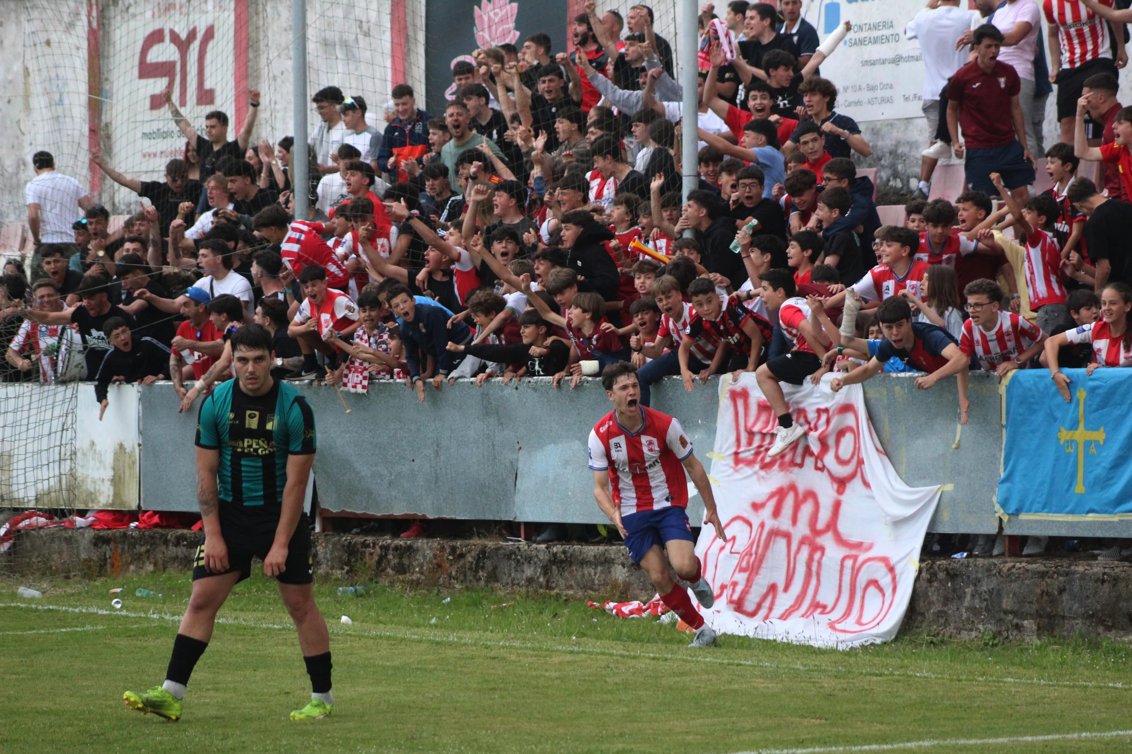 Candás CF 1-1 C. Asturias de Blimea · Playoff IDA